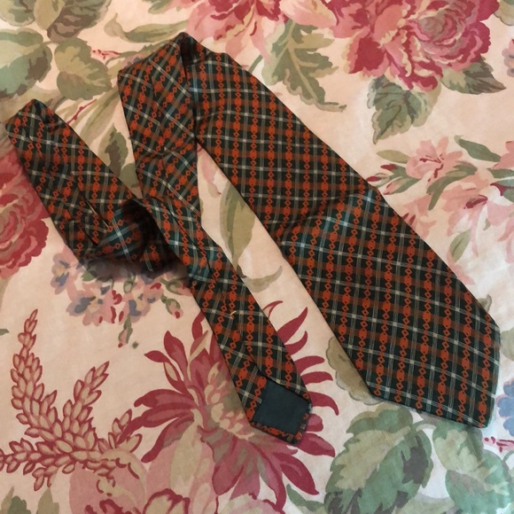 Vintage 1968 THE MAN’S SHOP JAMAICA 🇯🇲 Silk Tie Rasta Italy Made - Picture 12 of 16